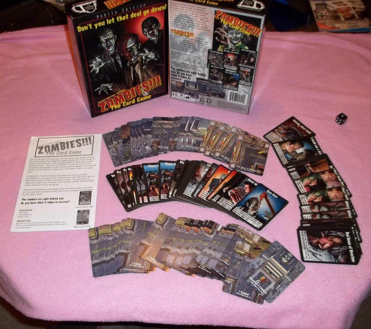 Zombies !!! Le Jeu de Cartes Eclate