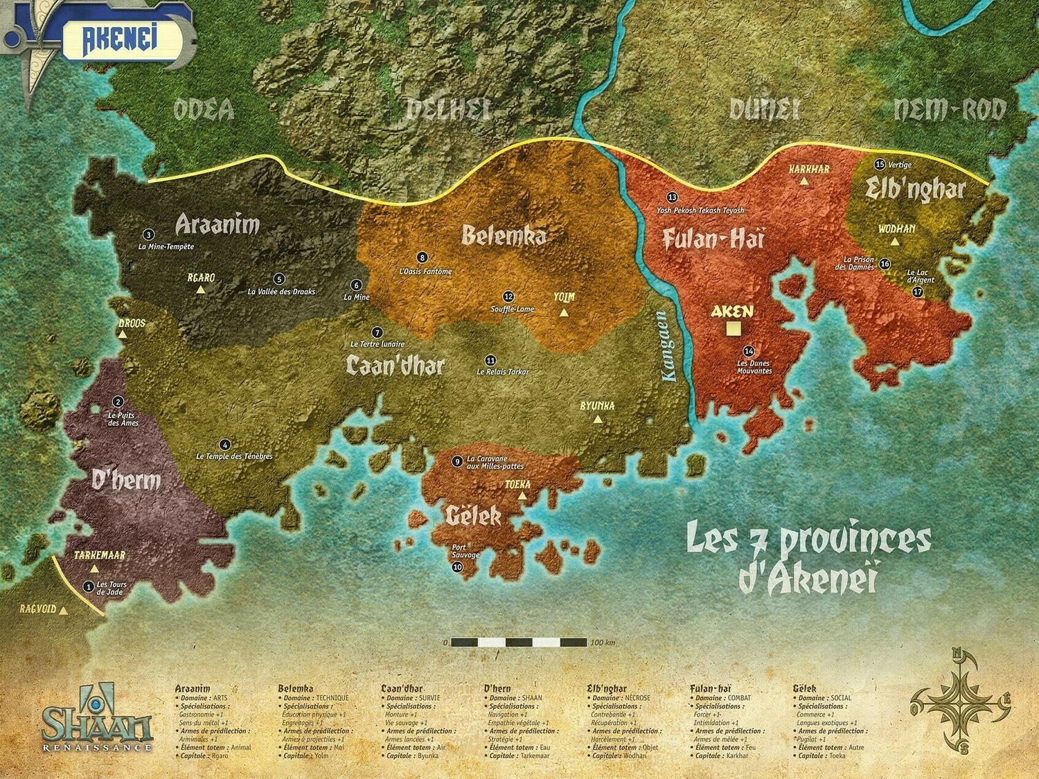 Shaan: Renaissance - Le Feu sous la Glace - Tome 3 Akenaï