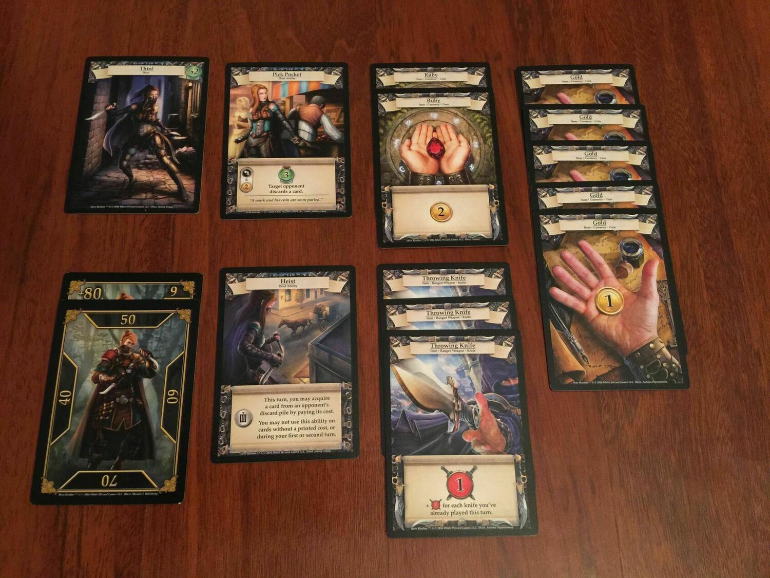 Hero Realms: Deck de Héros - Voleur Cartes