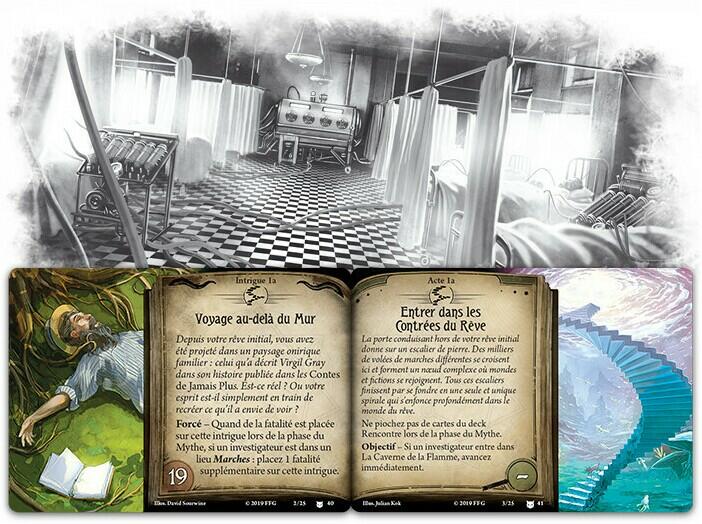 Horreur à Arkham: Le Jeu de Cartes - Les Dévoreurs de Rêves Artwork