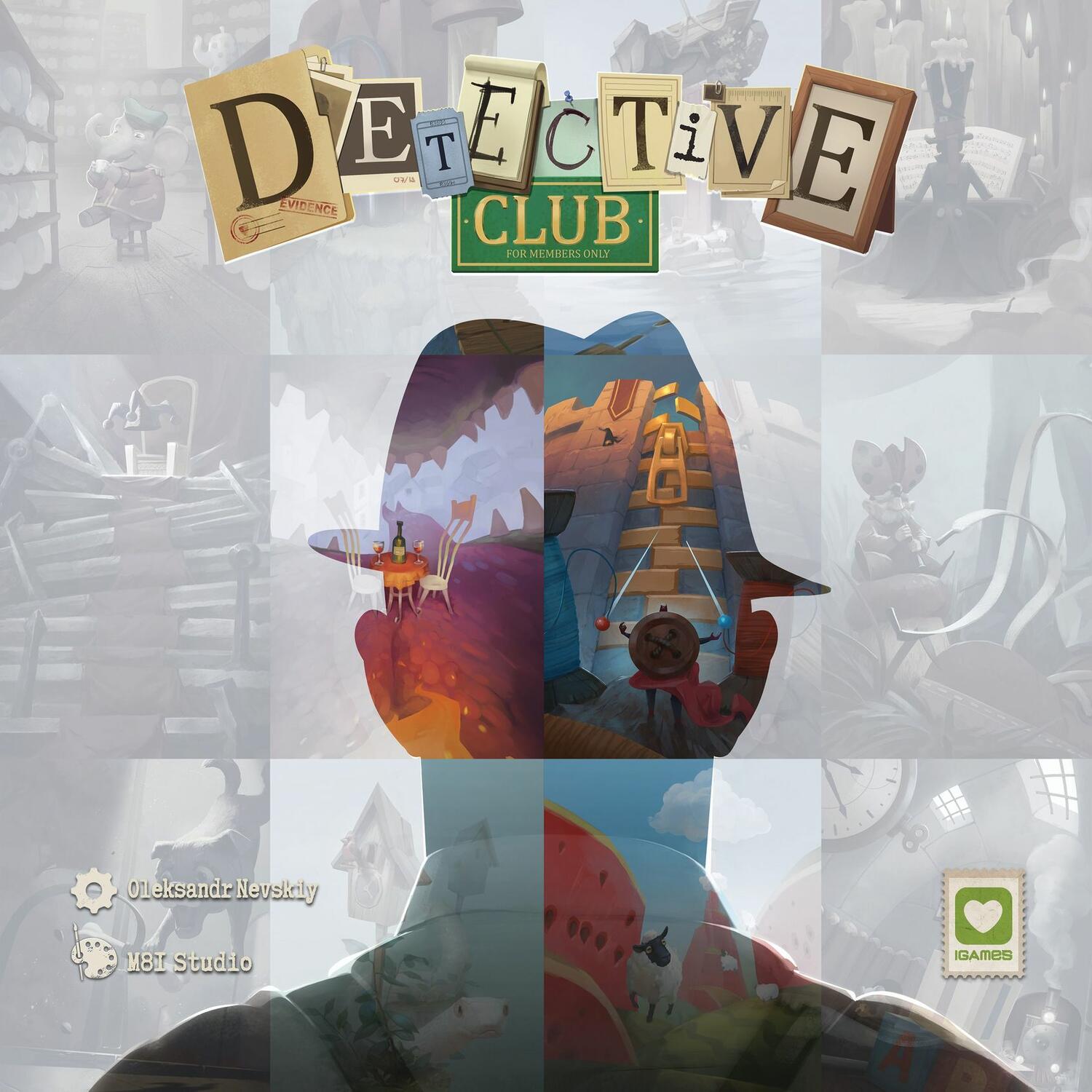 Detective Club Cover