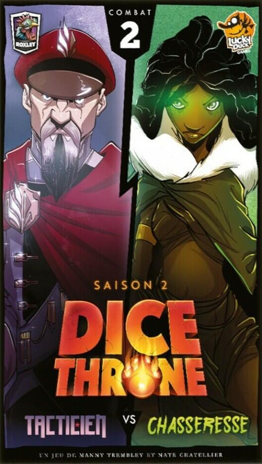 Dice Throne: Saison 2 - Tacticien vs Chasseresse Cover
