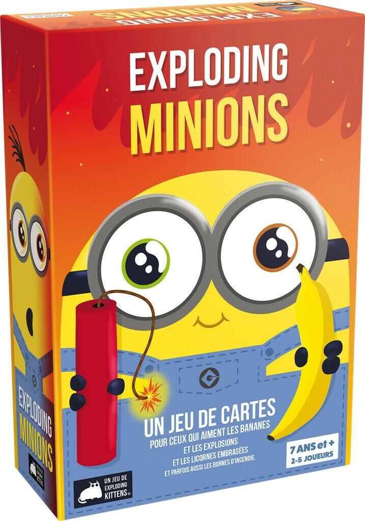 Exploding Minions Cover 3d