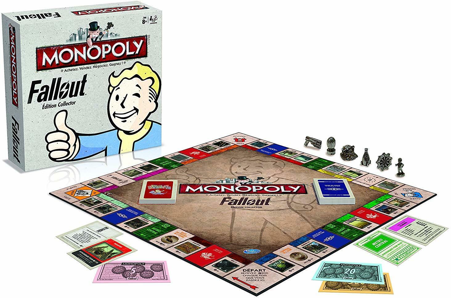 Monopoly: Fallout - Édition Collector Eclate