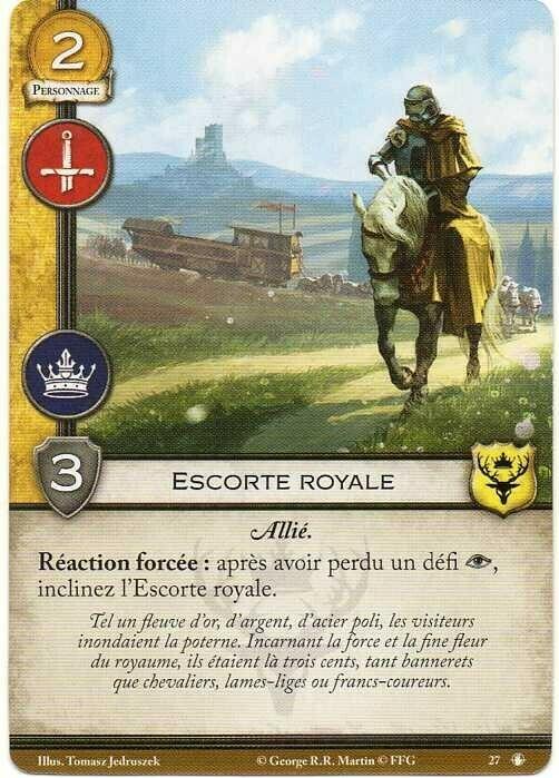 Le Trône de Fer: Le Jeu de Cartes - La Route de Winterfell Carte