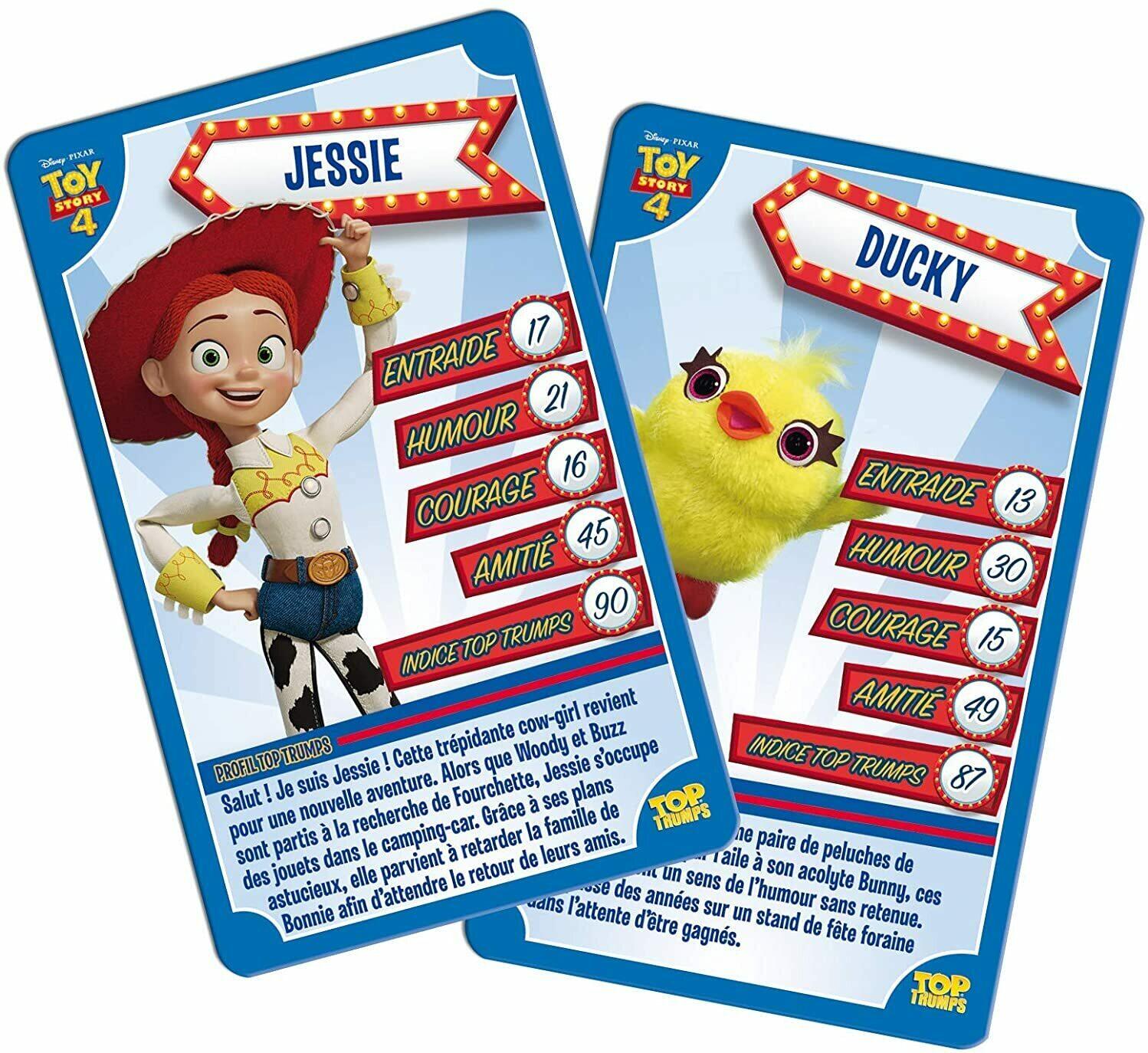 Top Trumps: Toy Story 4 Cartes