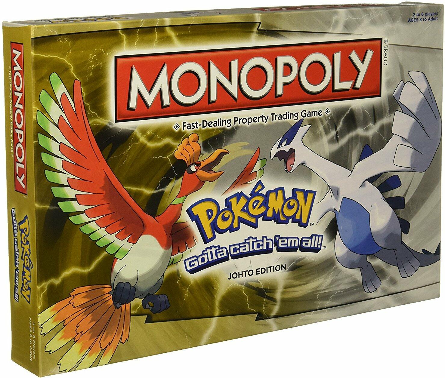 Monopoly: Pokémon - Johto Edition Cover 3d