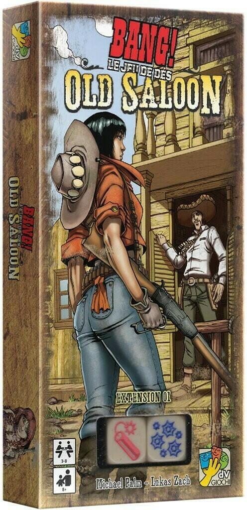 BANG! Le Jeu de Dés - Old Saloon Cover 3d
