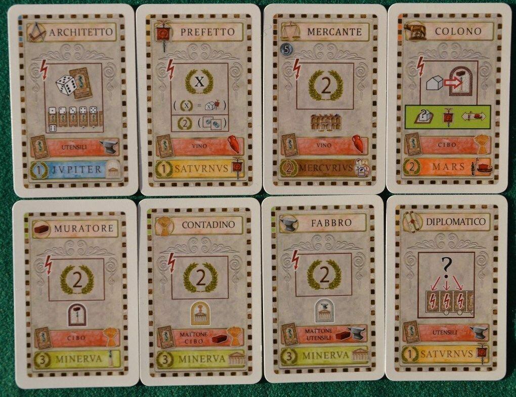 Concordia: Solitaria Cartes