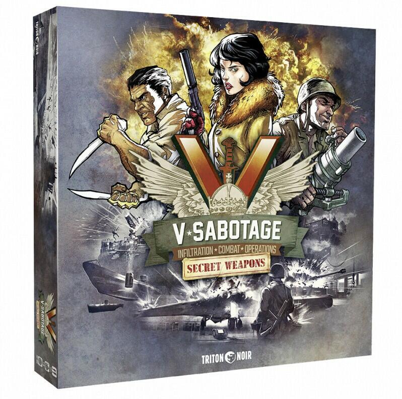 V-Sabotage: Secret Weapons Cover 3d