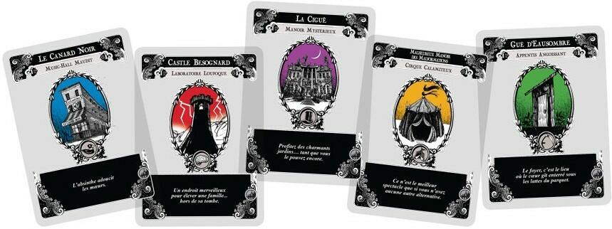 Gloom: Foyers Malheureux Cartes