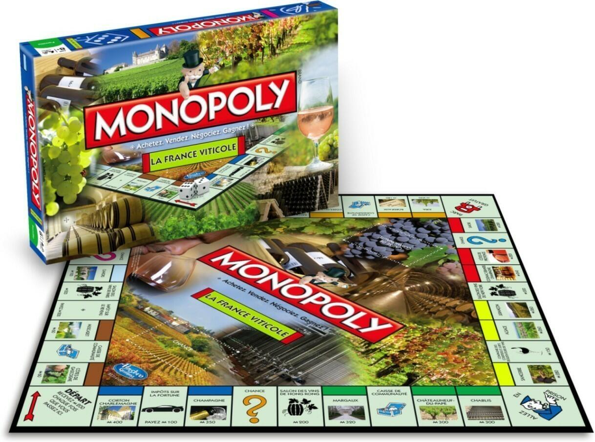 Monopoly: La France Viticole Eclate