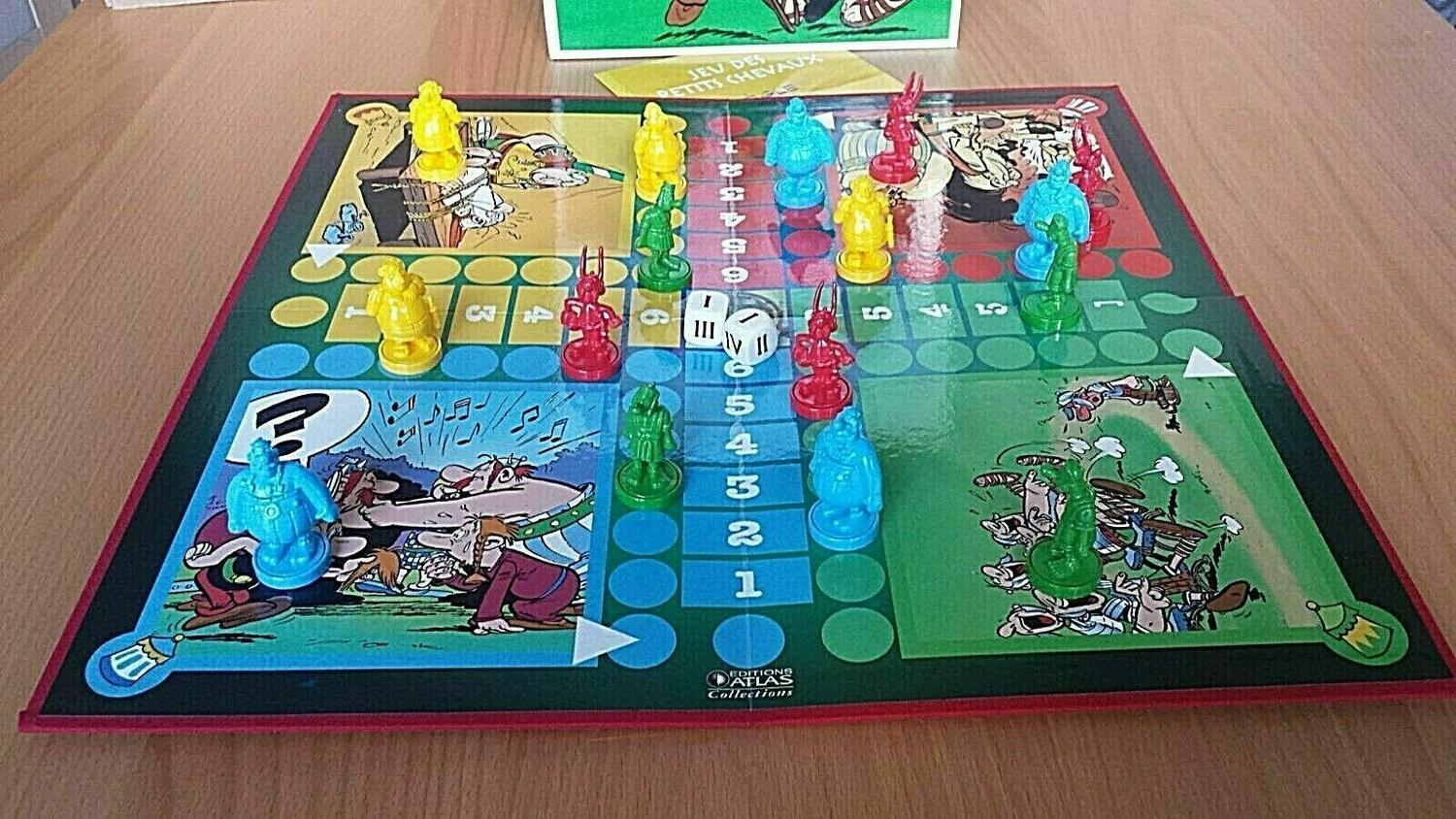 Jeu des Petits Chevaux: Astérix le Gaulois Zoom