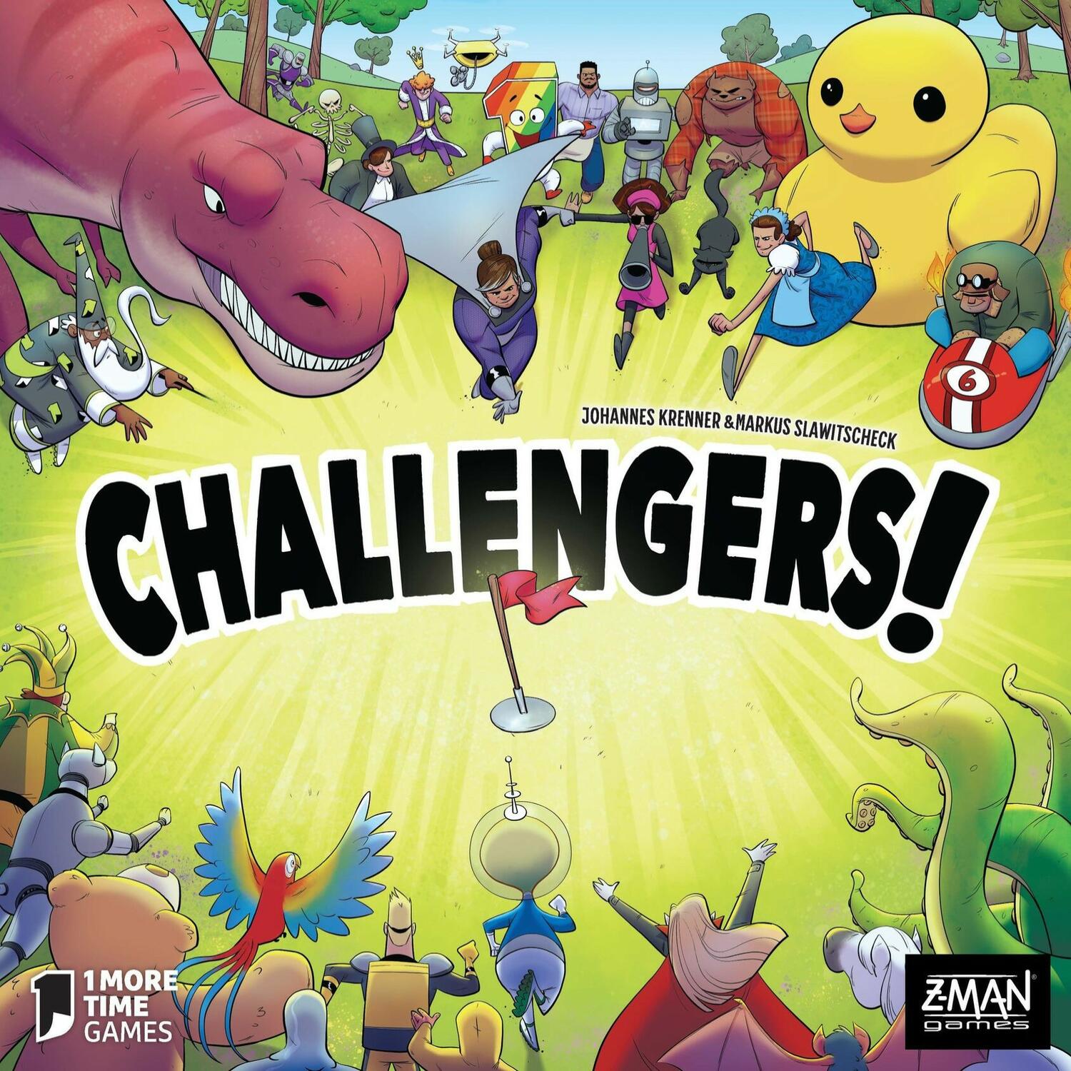 Challengers ! Cover