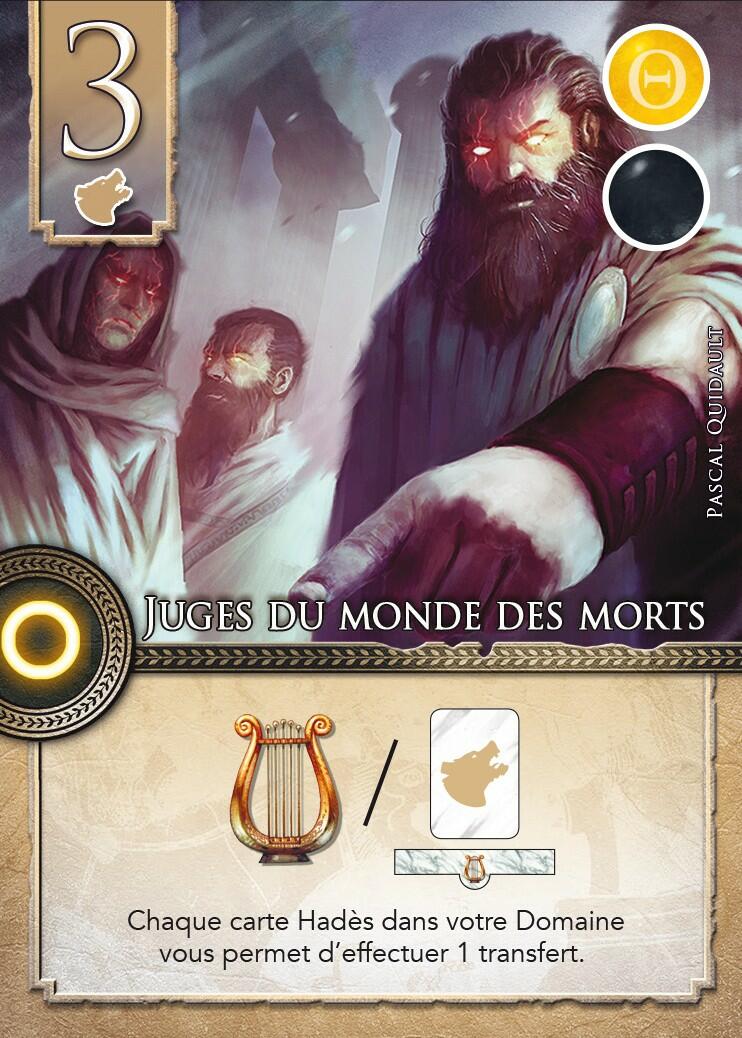 Elysium Carte Juges du Monde des Morts