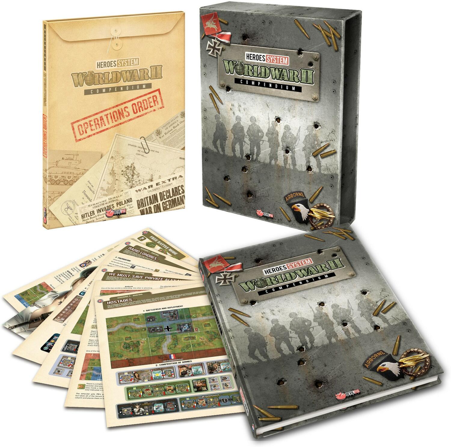 Heroes System: World War II - Compendium Eclate