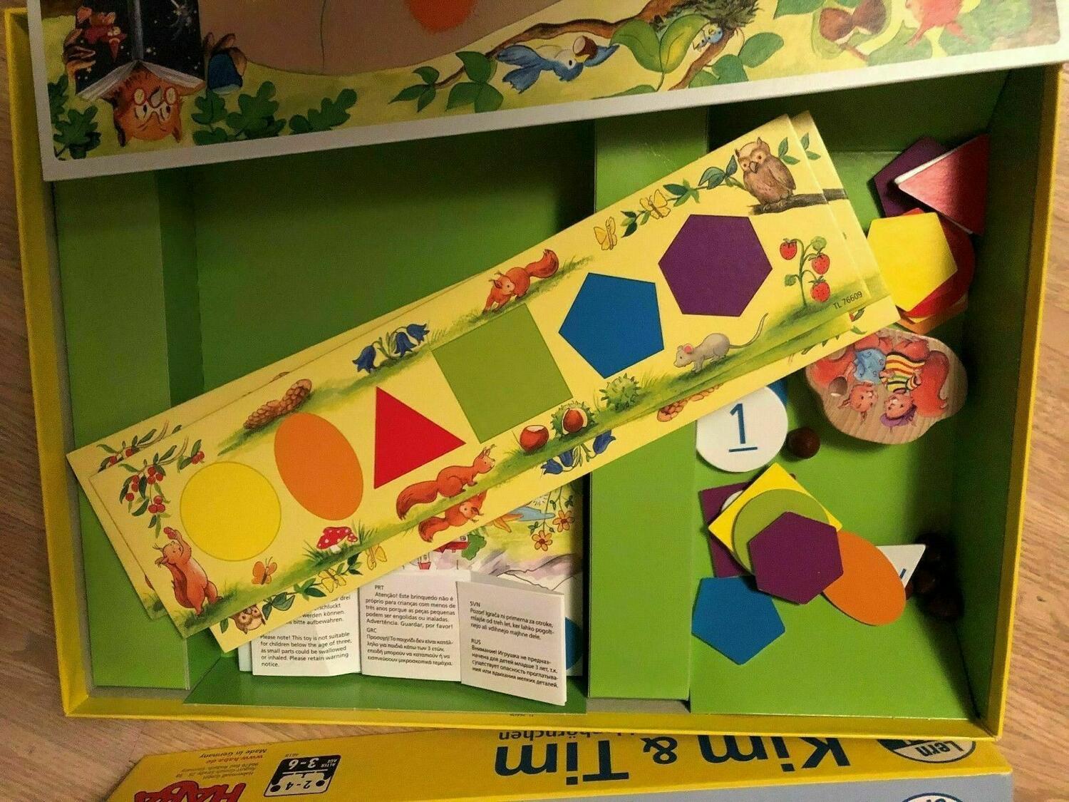 Kim & Tim: Die Farben-und Zahlenhörnchen Eclate