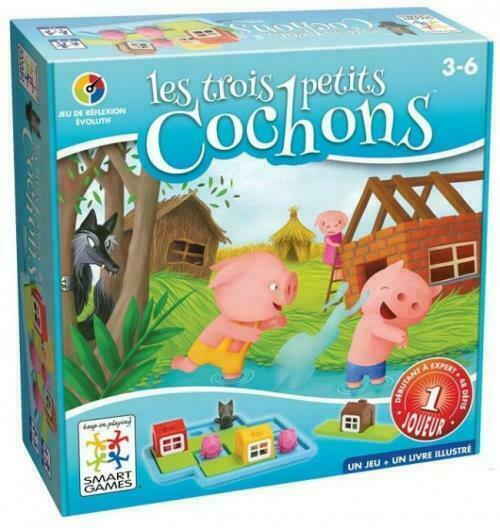 Les Trois Petits Cochons Smart Games Cover 3d