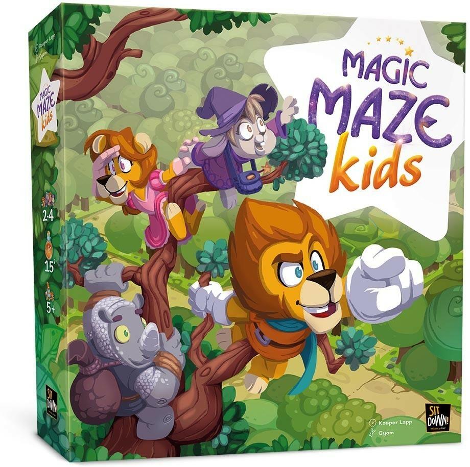 Magic Maze Kids Cover 3d