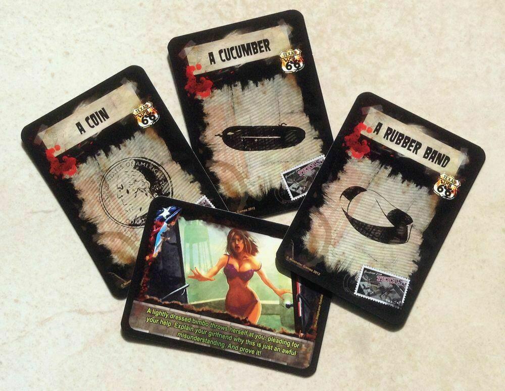Texas Zombies Cartes