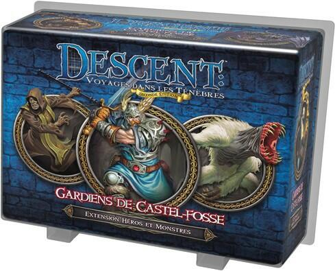 Descent: Voyages Dans les Ténèbres (Seconde Édition) - Gardiens de Castel-Fosse Cover 3d