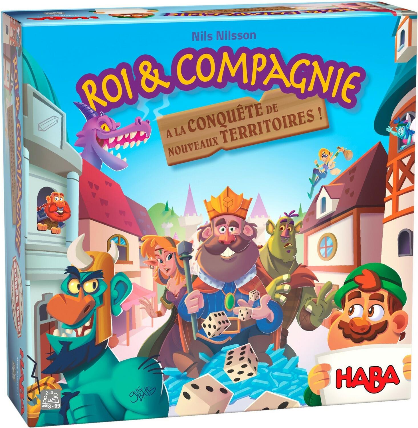 Roi & Compagnie: À la Conquête de Nouveaux Territoires ! Cover 3d