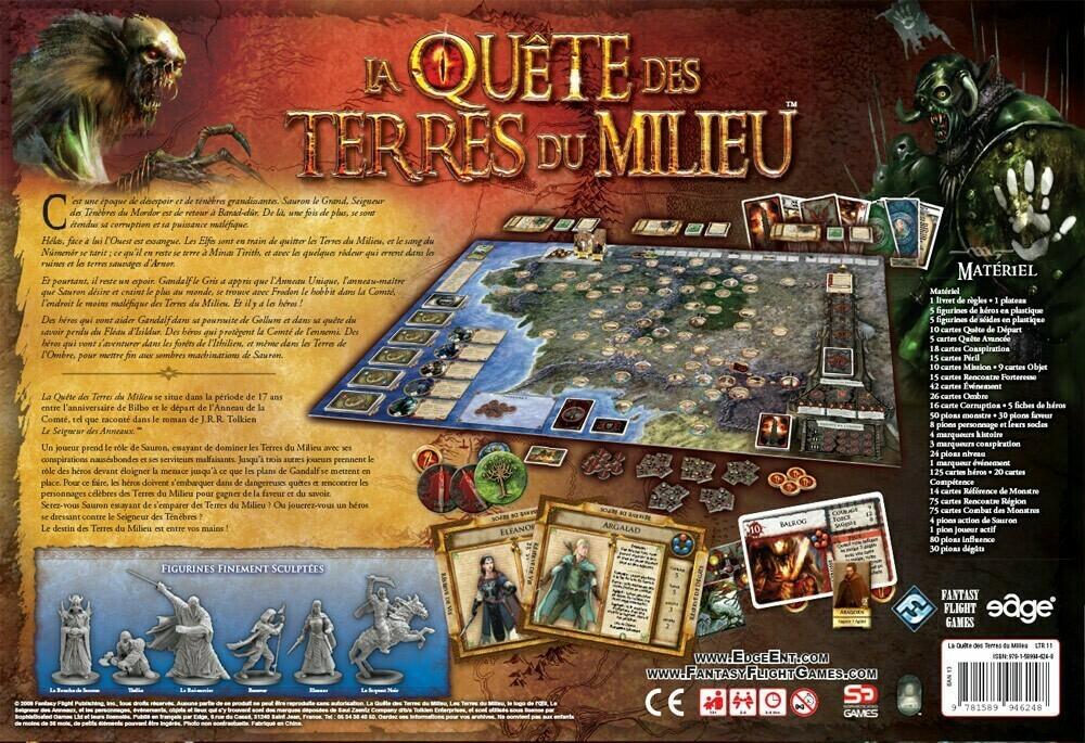 La Quête des Terres du Milieu Back