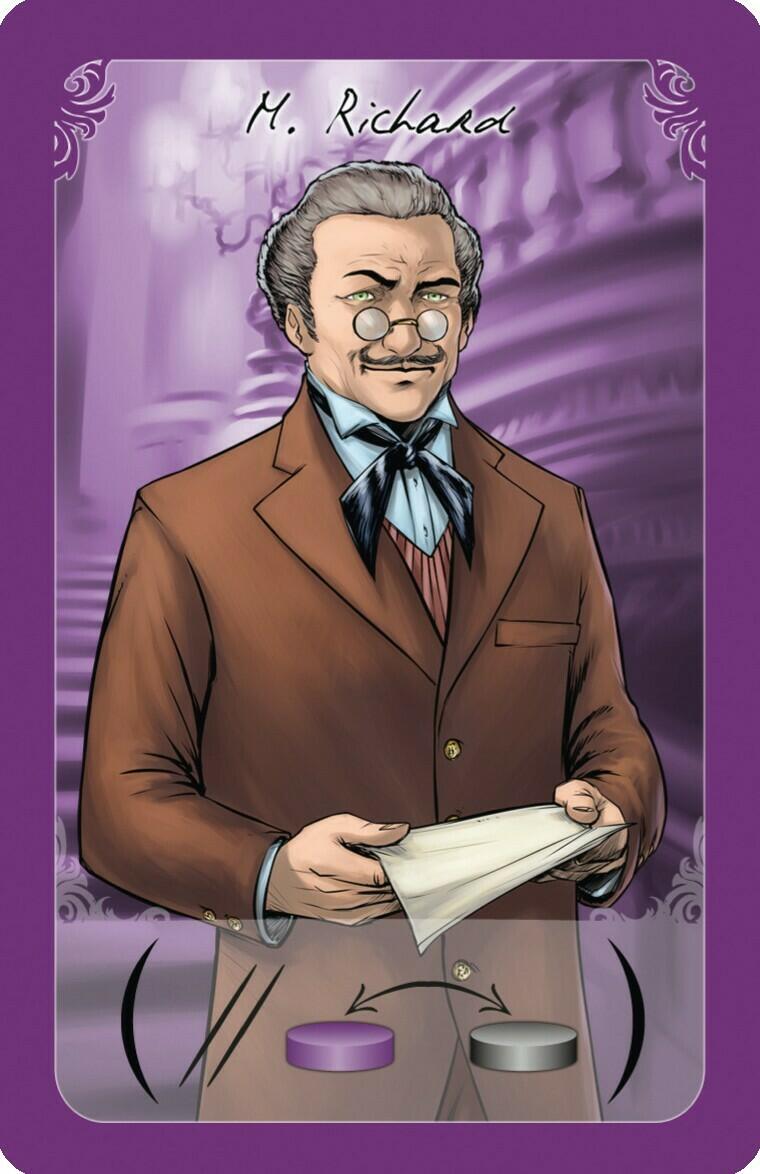 Le Fantôme de l'Opéra Carte