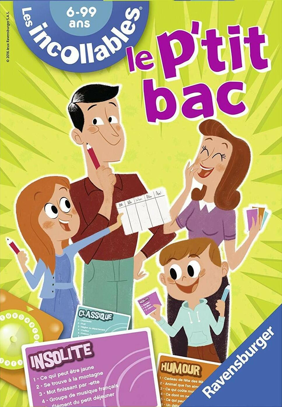 Les Incollables: Le P'tit Bac Cover