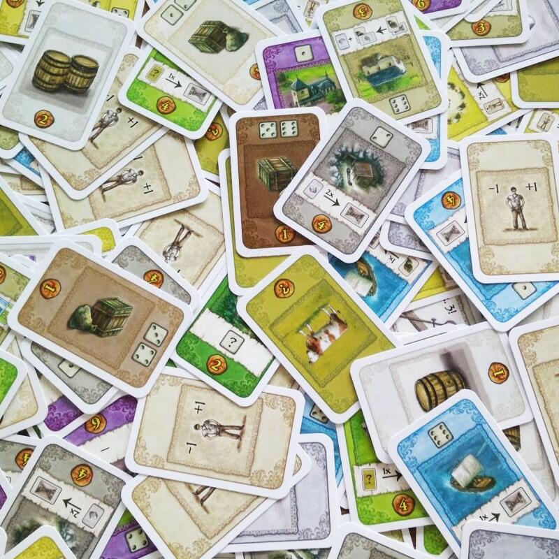 The Castles of Burgundy: Le Jeu de Cartes Cartes
