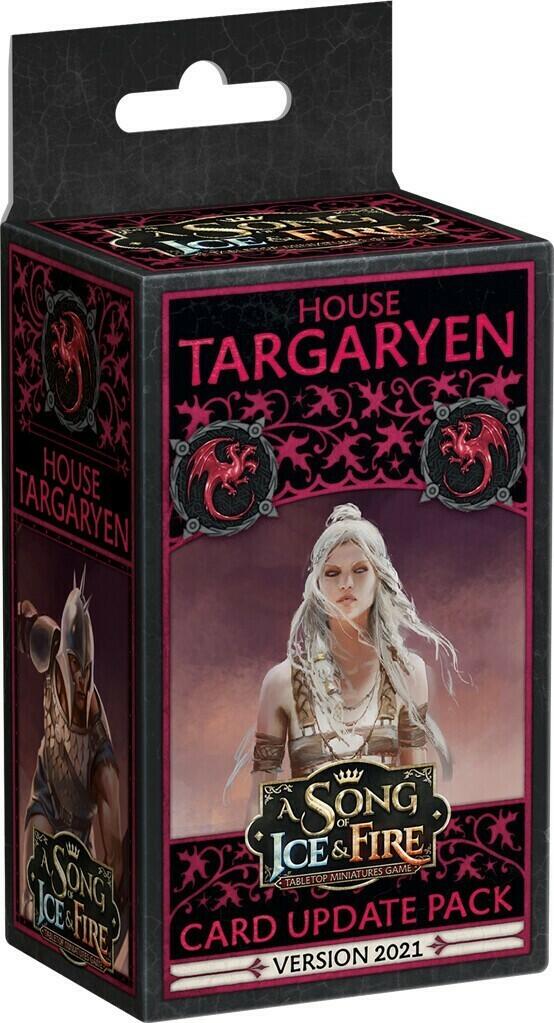 Le Trône de Fer: Le Jeu de Figurines - Maison Targaryen - Paquet de Mise à Jour - Edition 2021 Cover 3d