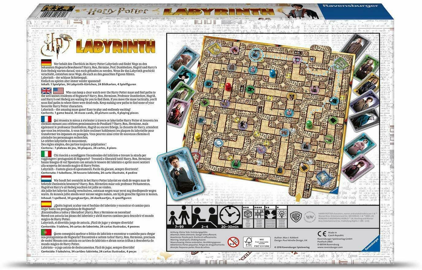 Labyrinthe: Harry Potter Back 3d