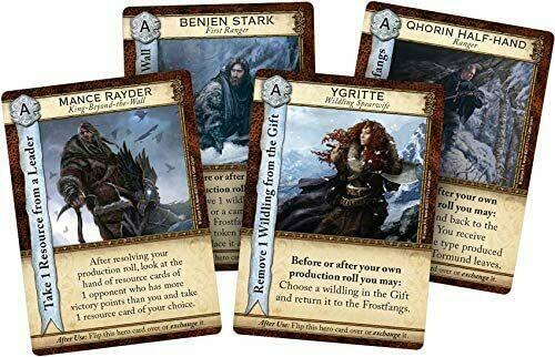 A Game of Thrones: Catan - Brotherhood of the Watch Cards