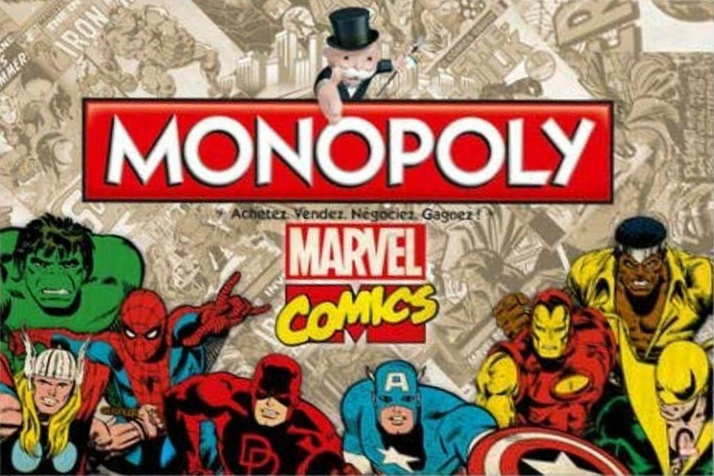 Monopoly: Marvel Comics Français Cover