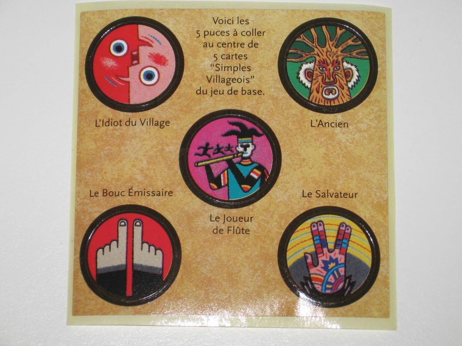 Les Loups-Garous de Thiercelieux: Nouvelle Lune Jetons