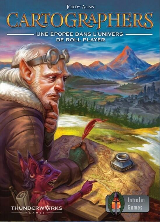 Cartographers: Une Épopée dans l'Univers de Roll Player Cover