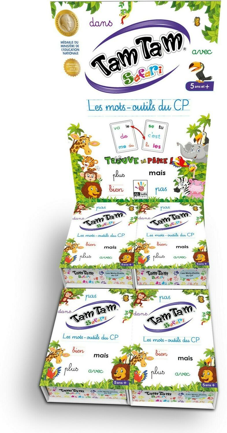 Tam Tam: Safari - Les Mots-Outils du CP Eclate