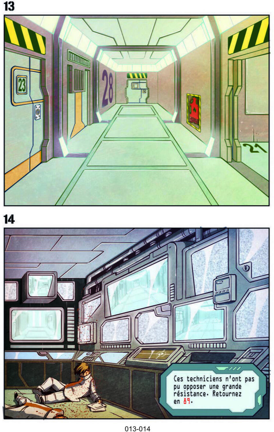 Space Unit: La BD Dont Vous Êtes le Héros Page