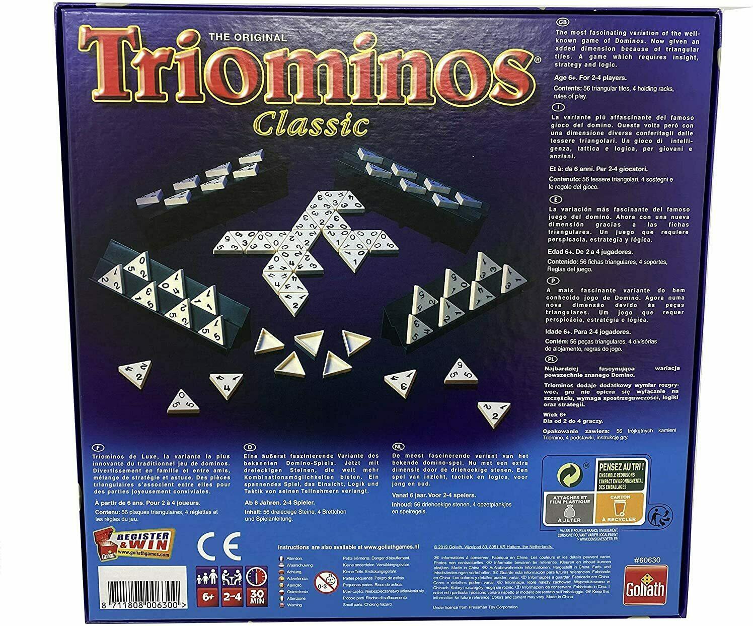 Triominos: Classic Back 3d