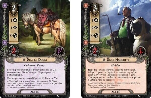 Le Seigneur des Anneaux: Le Jeu de Cartes - Les Cavaliers Noirs Cartes