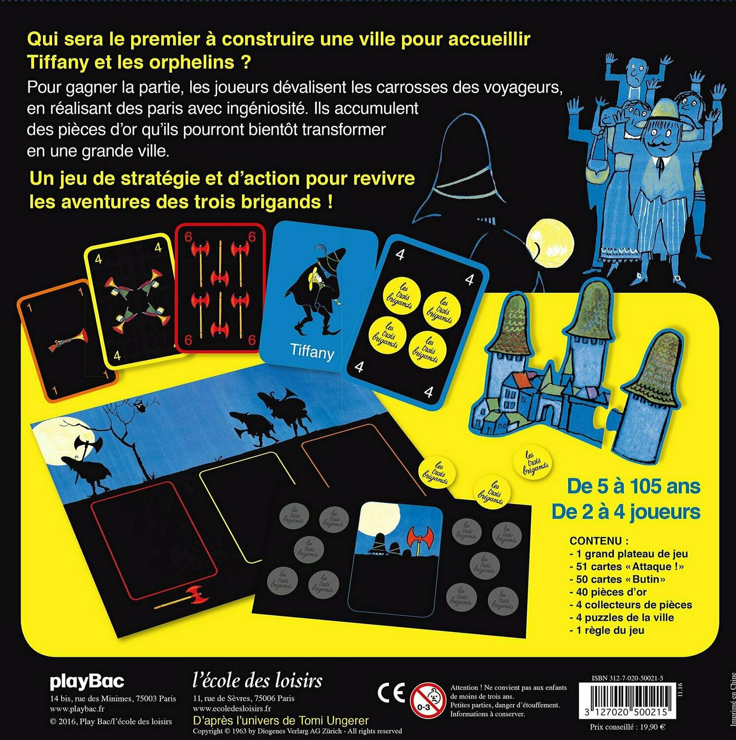 Le Jeu des Trois Brigands Back