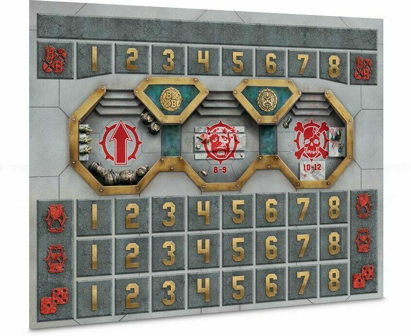 Blood Bowl: The Game of Fantasy Football - Skaven and Dwarf Pitch Eclate