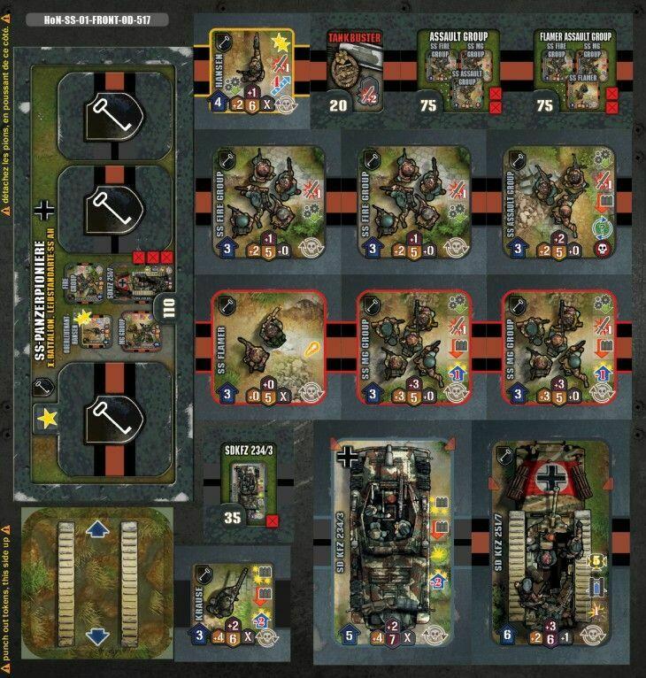 Heroes of Normandie: GE 1st SS Panzer Division Tuiles