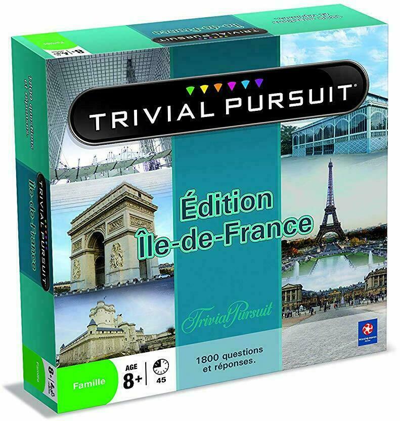 Trivial Pursuit: Édition Île-de-France Cover 3d
