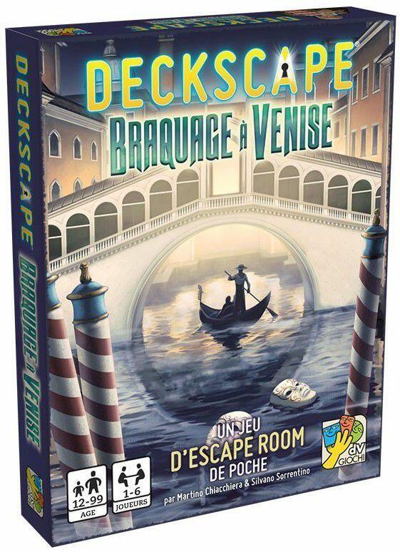 Deckscape: Braquage à Venise Cover 3d