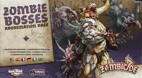 Zombicide: Black Plague - Zombie Bosses Abomination Pack Cover