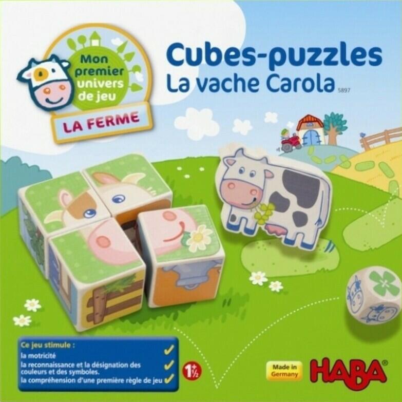Cubes-Puzzles: La Vache Carola Cover