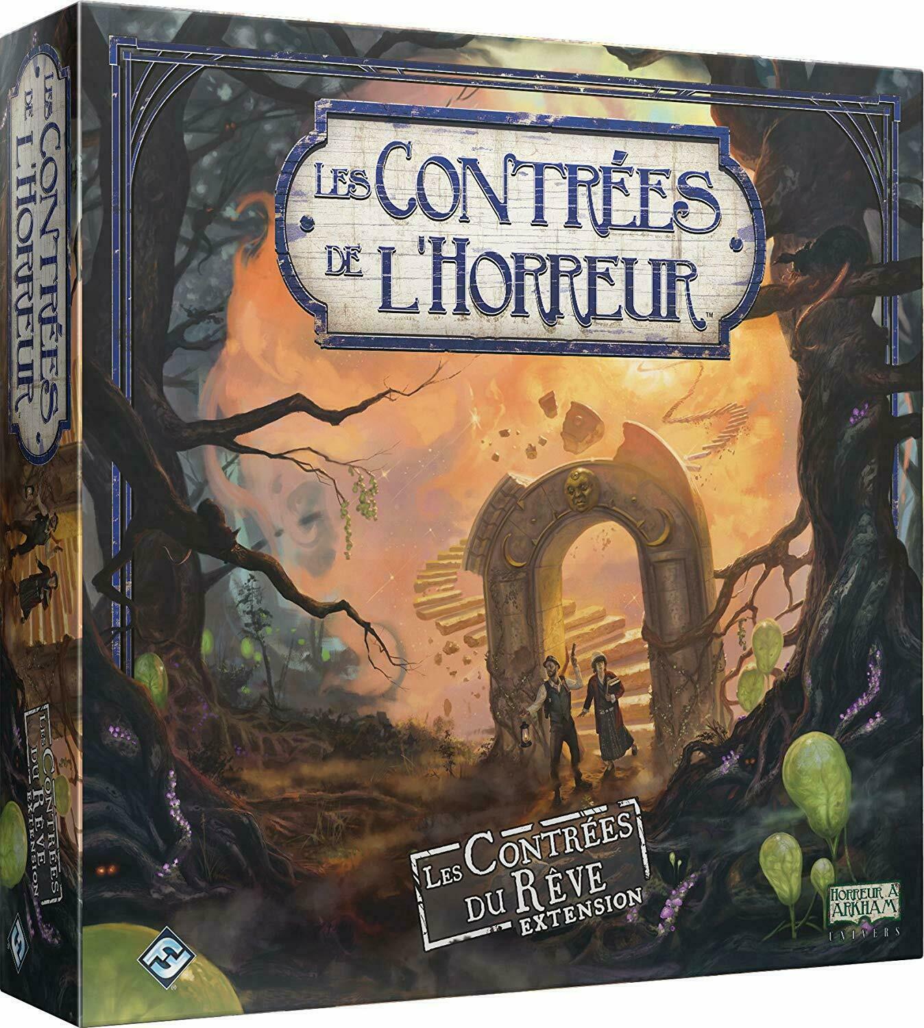 Les Contrées de l'Horreur: Les Contrées du Rêve Cover 3d