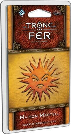 Le Trône de Fer: Le Jeu de Cartes - Maison Martell Cover 3d