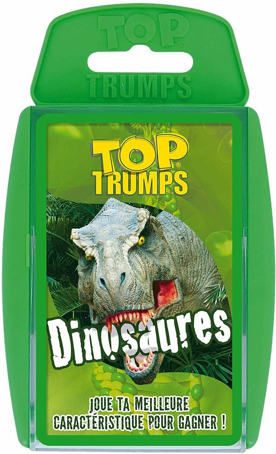Top Trumps: Dinosaures Cover 3d